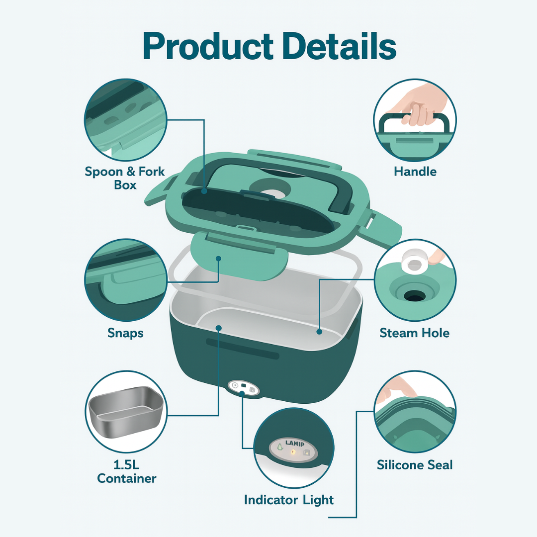 ThermoBox™ Heated Lunch Box